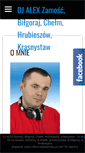 Mobile Screenshot of djalex.com.pl